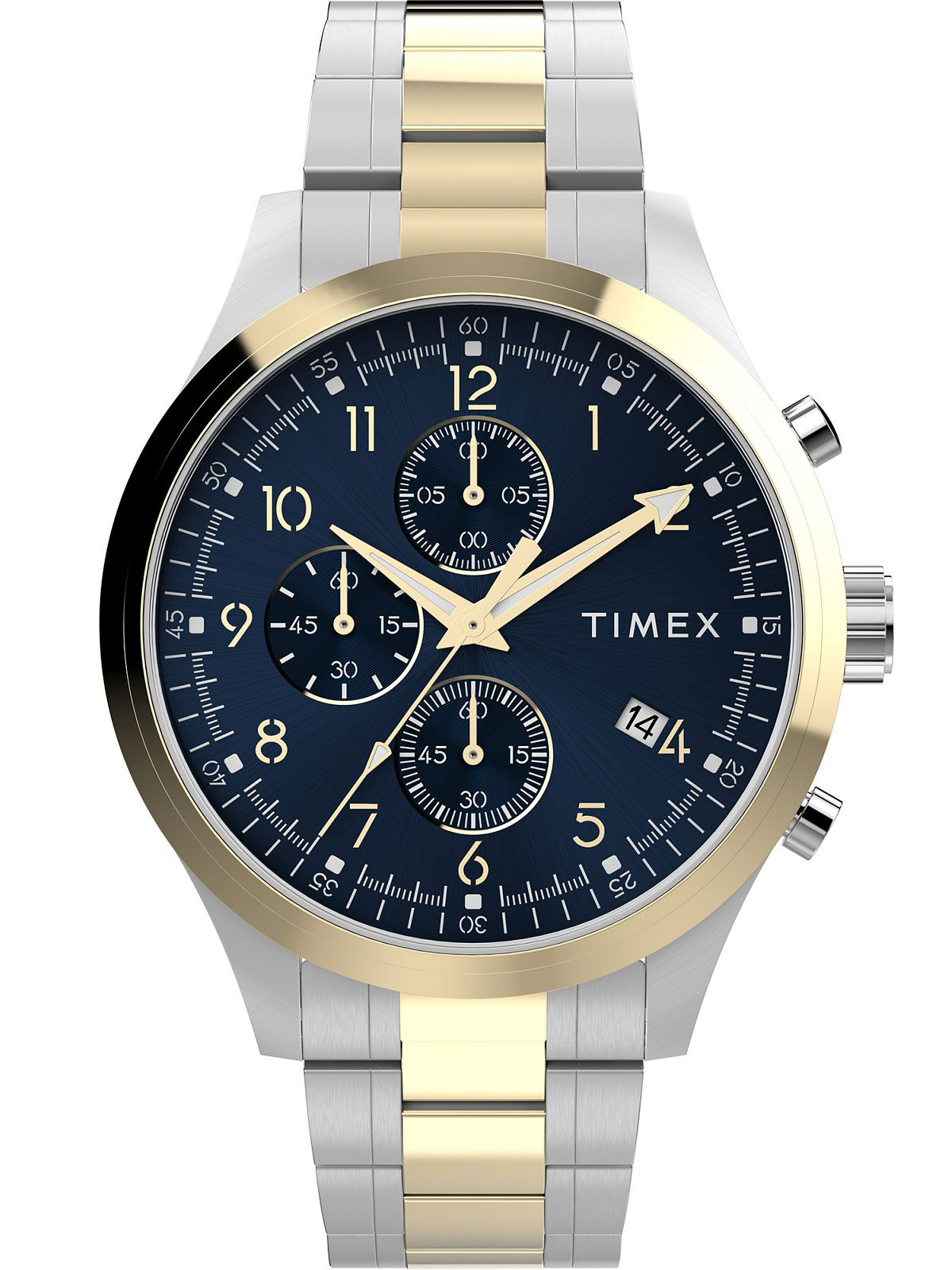 Pánské Hodinky Timex TW2Y01500 Datumovka 50 M Box Dárek Ke Dni Chlapců