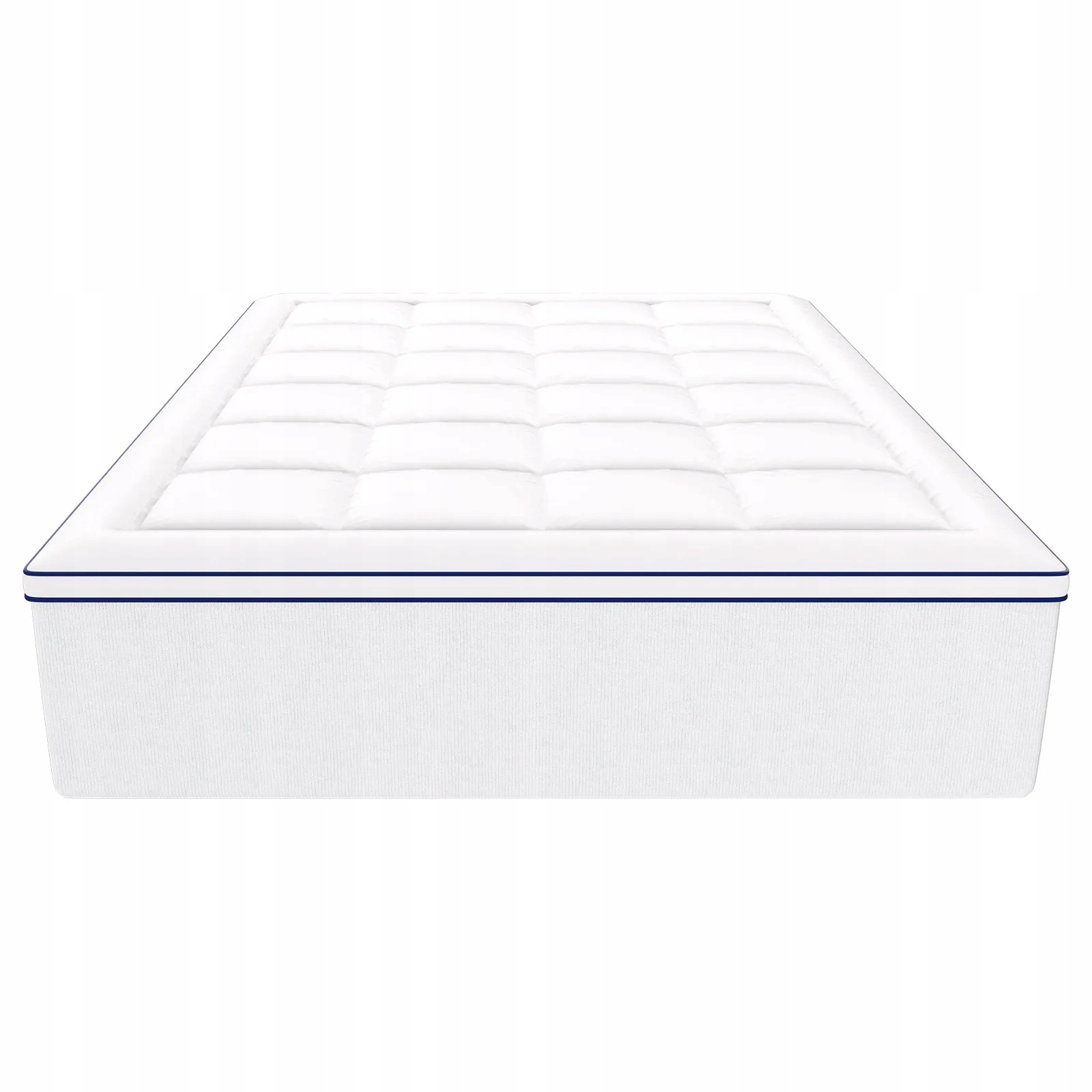 Topper materac nawierzchniowy memory foam 7,6 cm 152x203 cm komfort snu