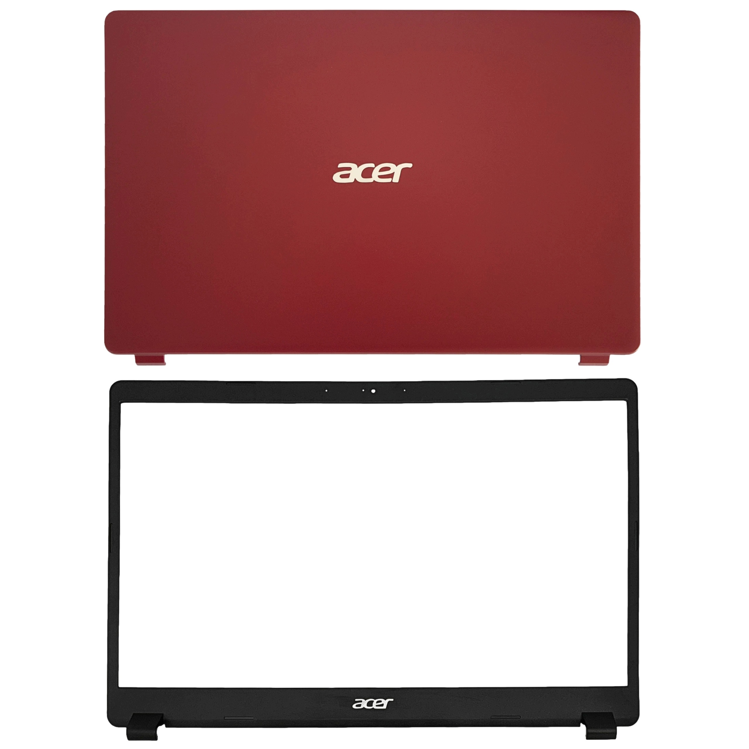Klapka Rámeček Matrice Pro Acer Aspire 3 A315-42 A315-54 EX215-52 Červená