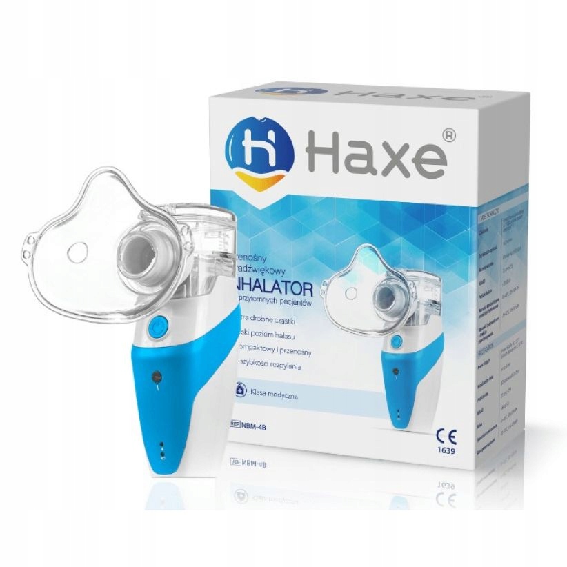 

Przenośny inhalator Haxe NBM-4B cichy dla dzieci