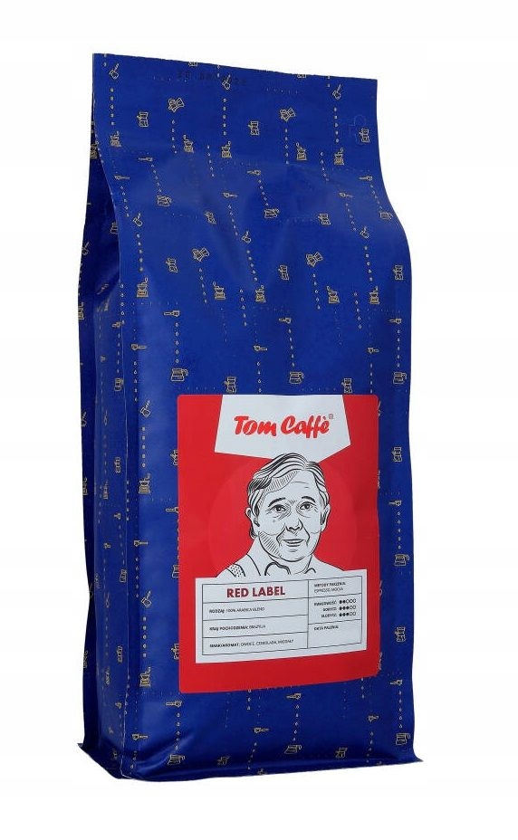 Kawa ziarnista Tom Caffe Red Label 1kg