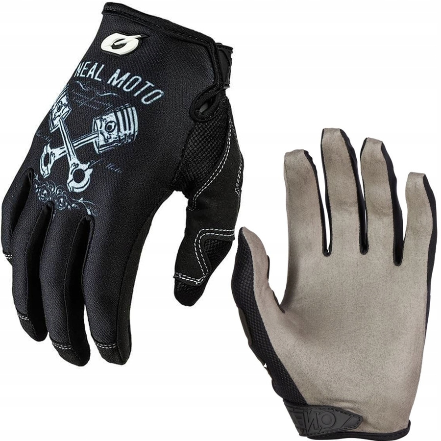 O'neal Mayhem Pistons Long Gloves Nanofront black white z 40€ XL