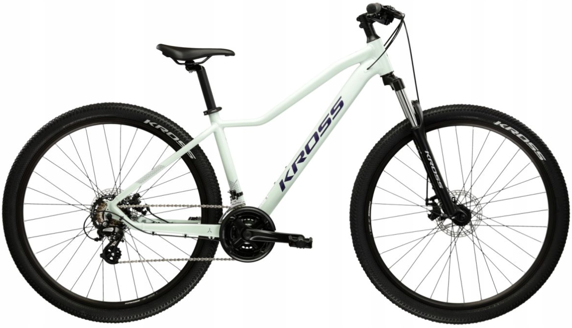 Rower górski damski Kross Lea 2.0 M(17") 27,5 miętowy/fioletowy matowy