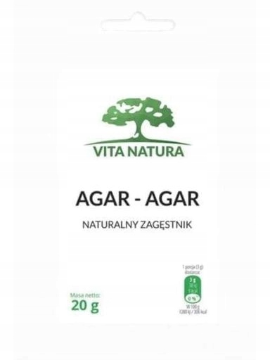 Levně 6 x Vita-natur Agar agar 20 g