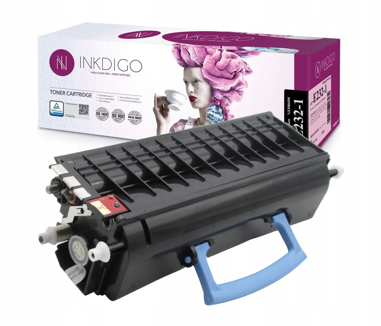 Toner Inkdigo do Lexmark E 232 2,5K Black 24016SE
