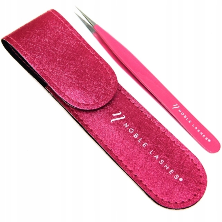 

Pęseta Różowa Prosta Noble Lashes