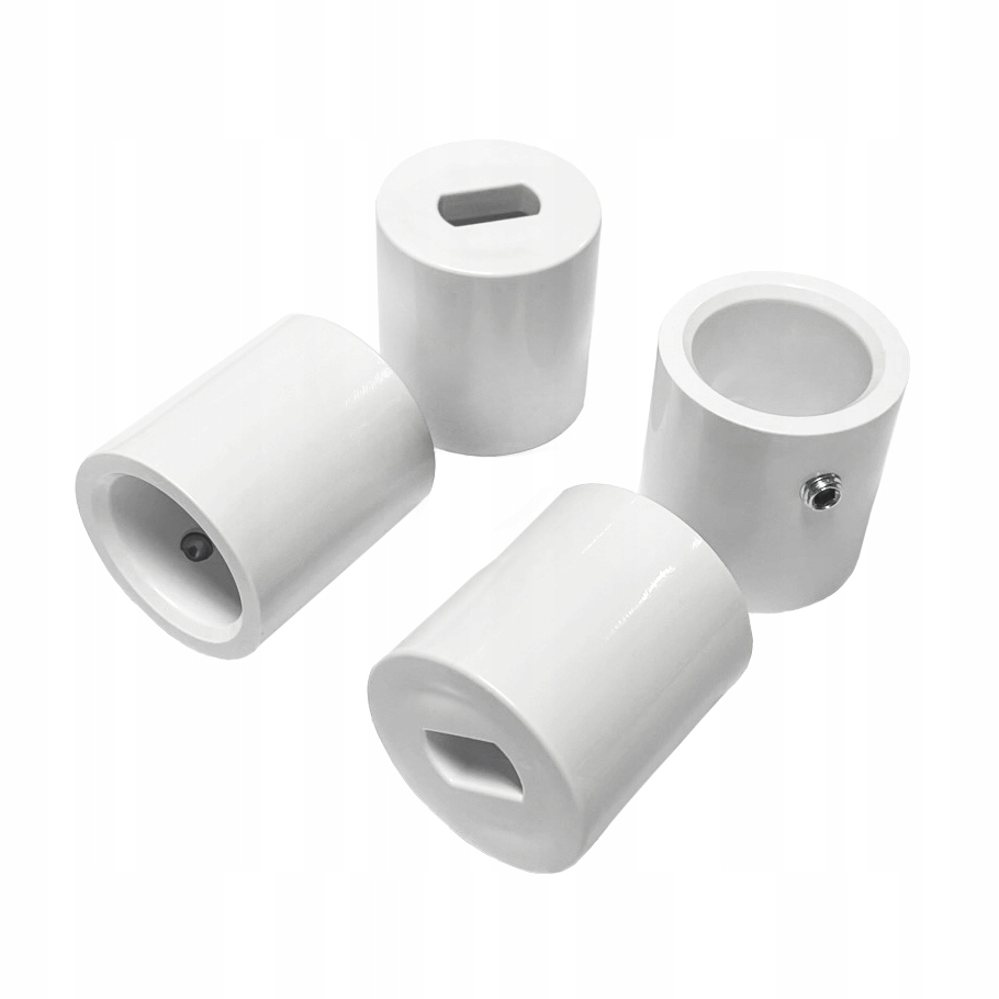 Wieszaki do grzejnika łazienkowego białe