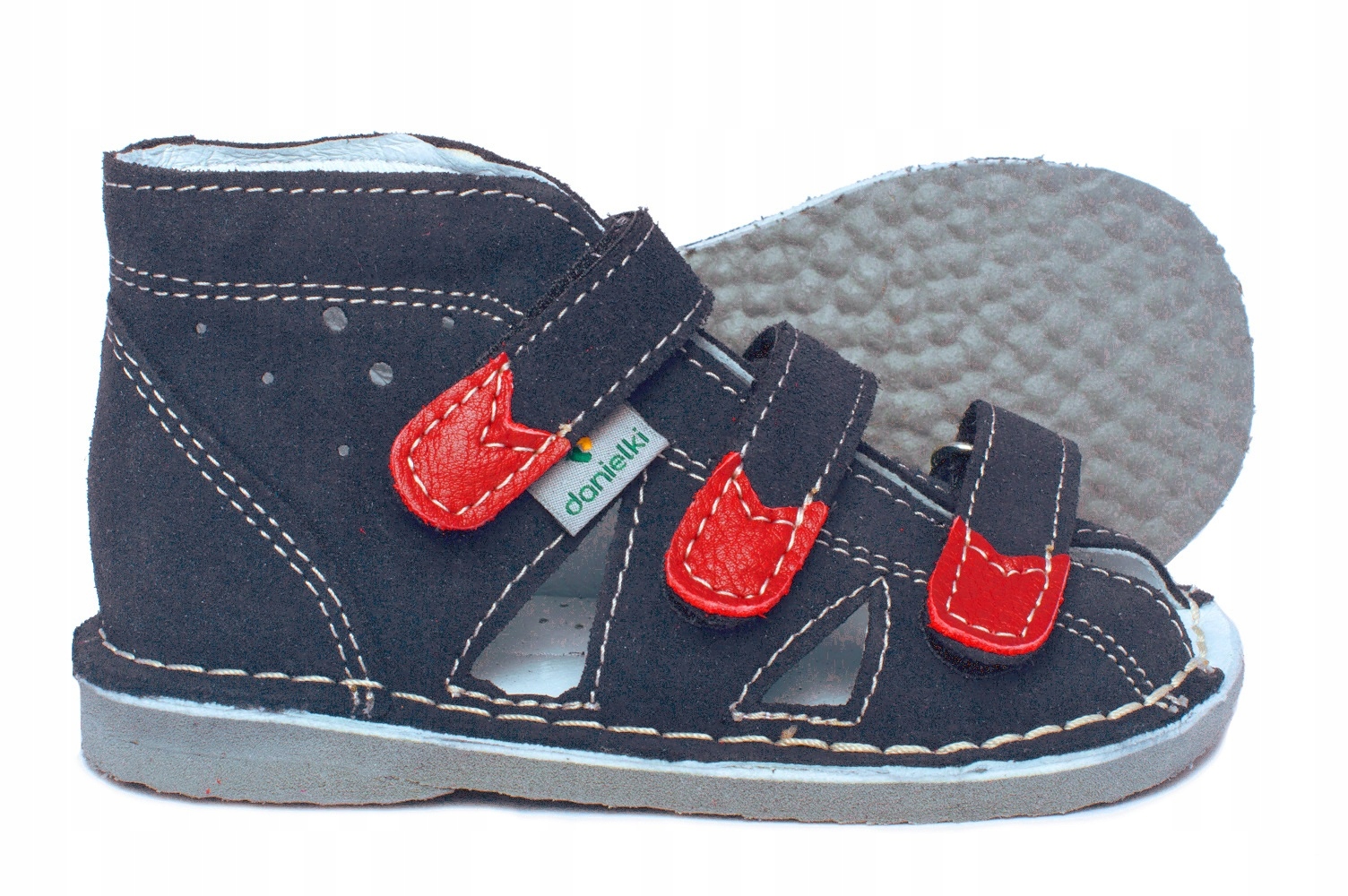 DANIELKI KAPCIE OBUWIE BUTY Z OBCASEM THOMASA 28 Długość wkładki wew. 19 cm