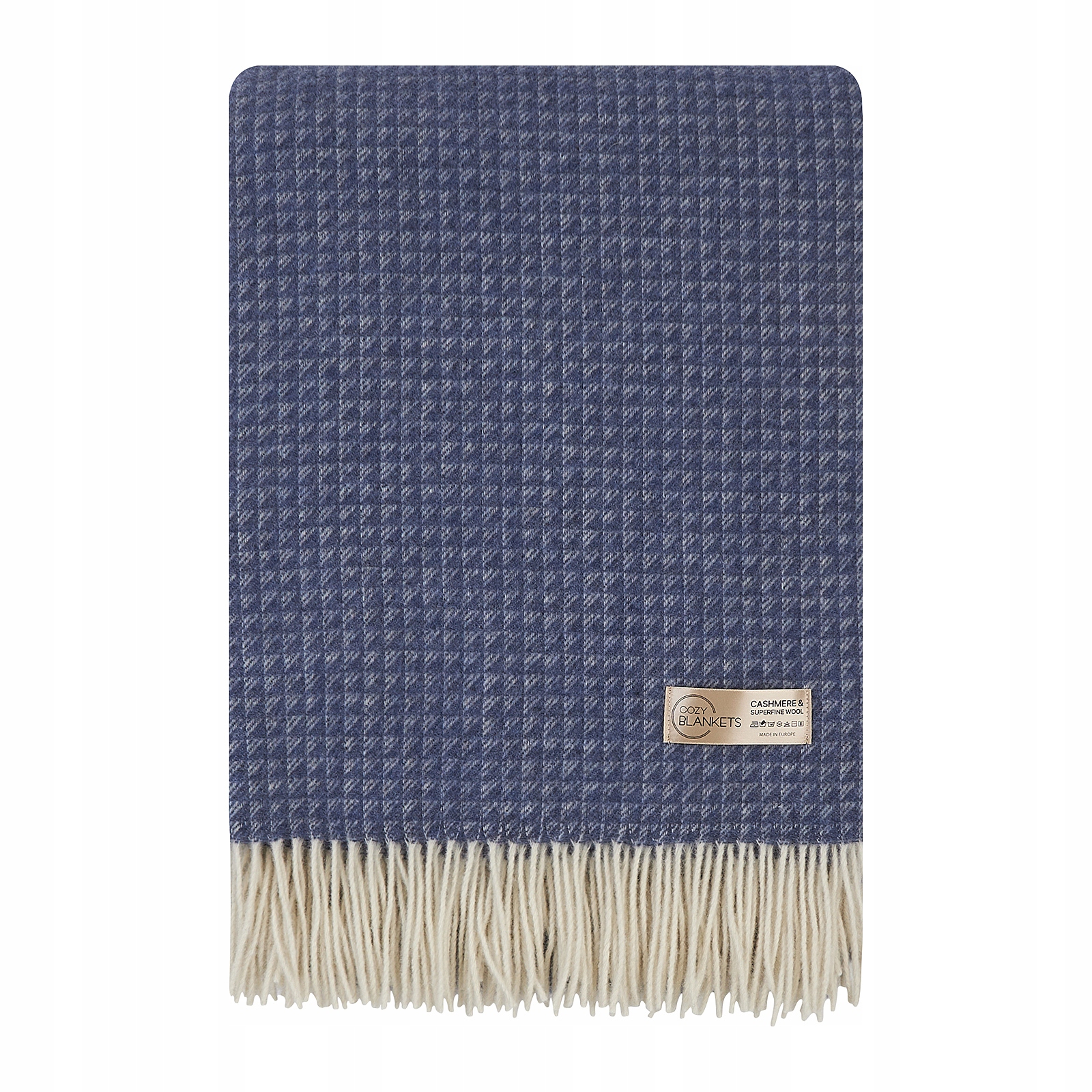 Koc z kaszmirem Wełniany 100% Cozy Blankets 140x200