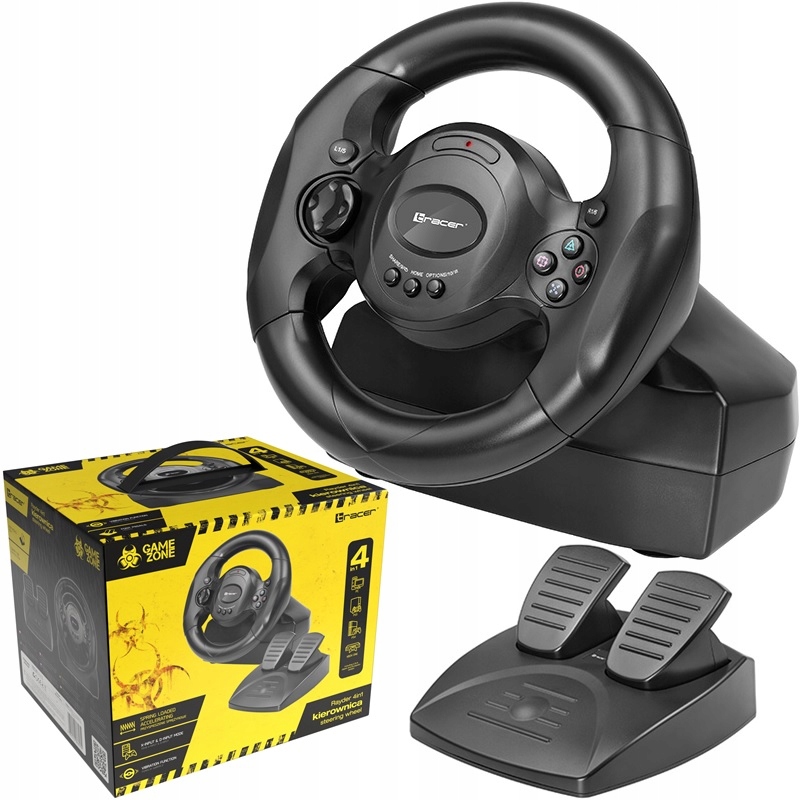 

Kierownica 4w1 PS4 Pc PS3 Xbox One Pedały