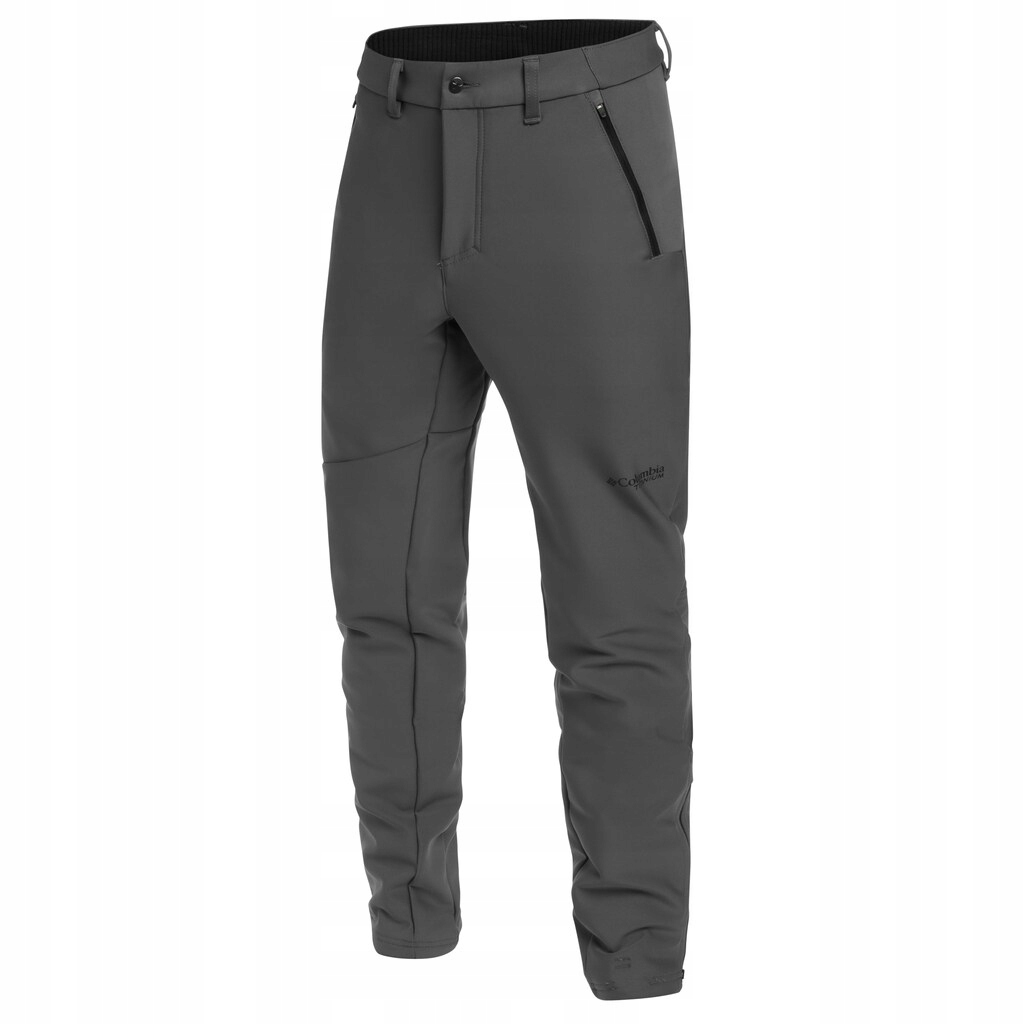 Pánské trekové kalhoty Columbia Vast Canyon Softshell City Grey 30/34