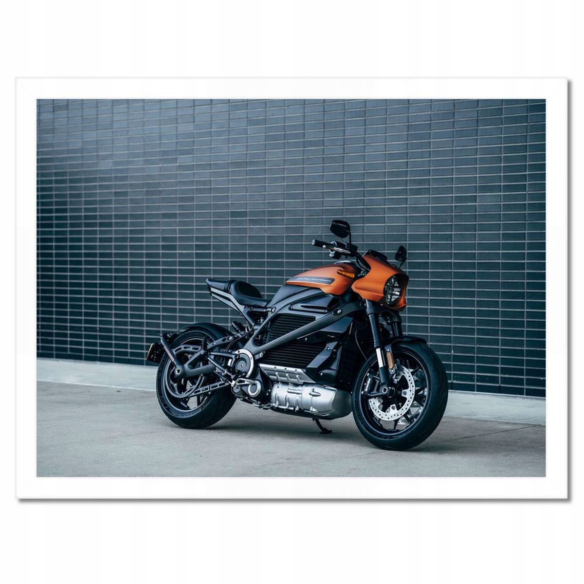 Plakáty v rámu 40x30 Harley Davidson Motocykl