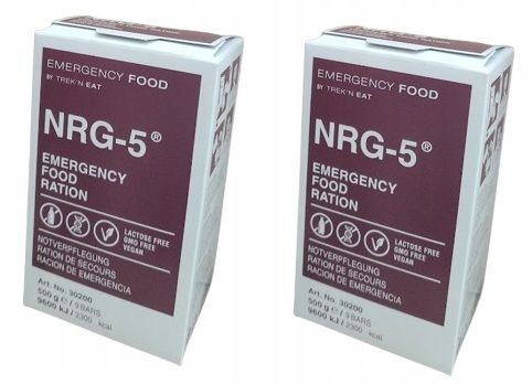 Msi GmbH NRG-5 2x500 g Data przydatności 02/2045