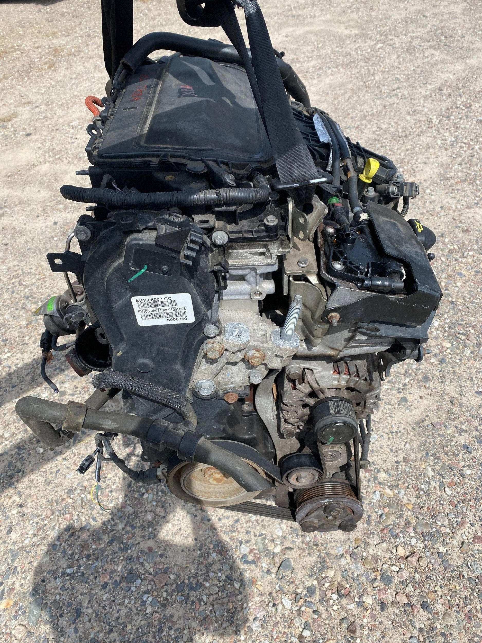 FORD MONDEO MK4 IV LIFT 2.0 TDCI complete engine OSPRZET TXBA