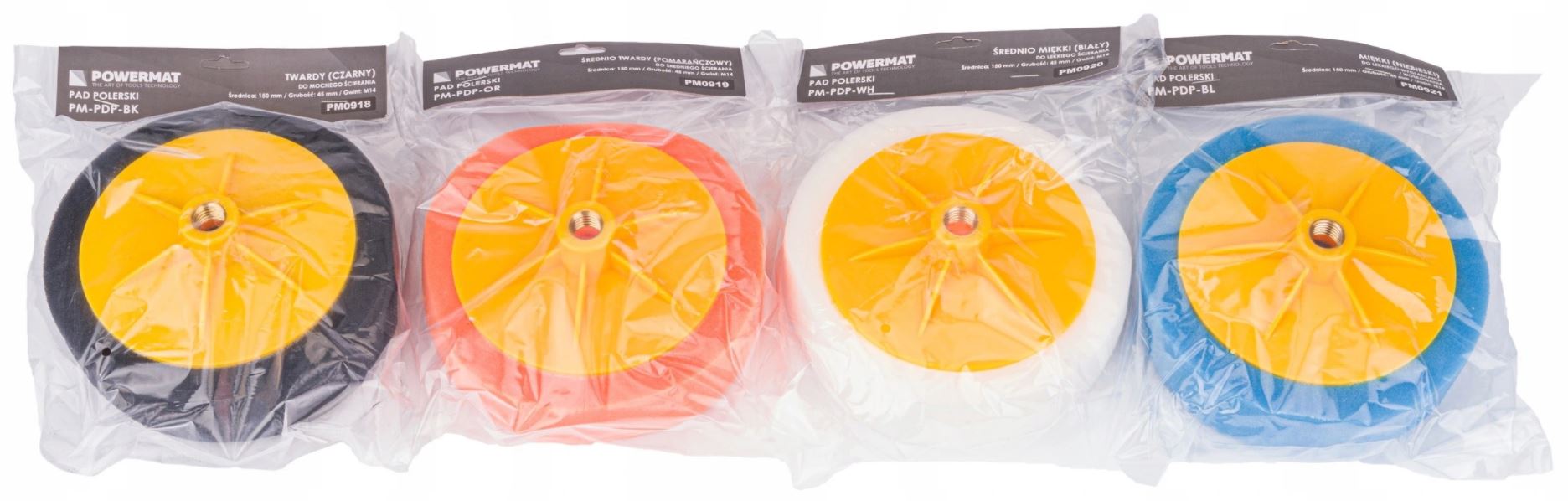 Polerka SAMOCHODOWA Do Lakieru 2600W 4x Gąbka Filc Marka Powermat