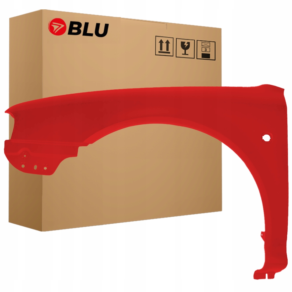 Blu Blatník Škoda Octavia I 1 8180 levý červený 97-10 přední RallyRot