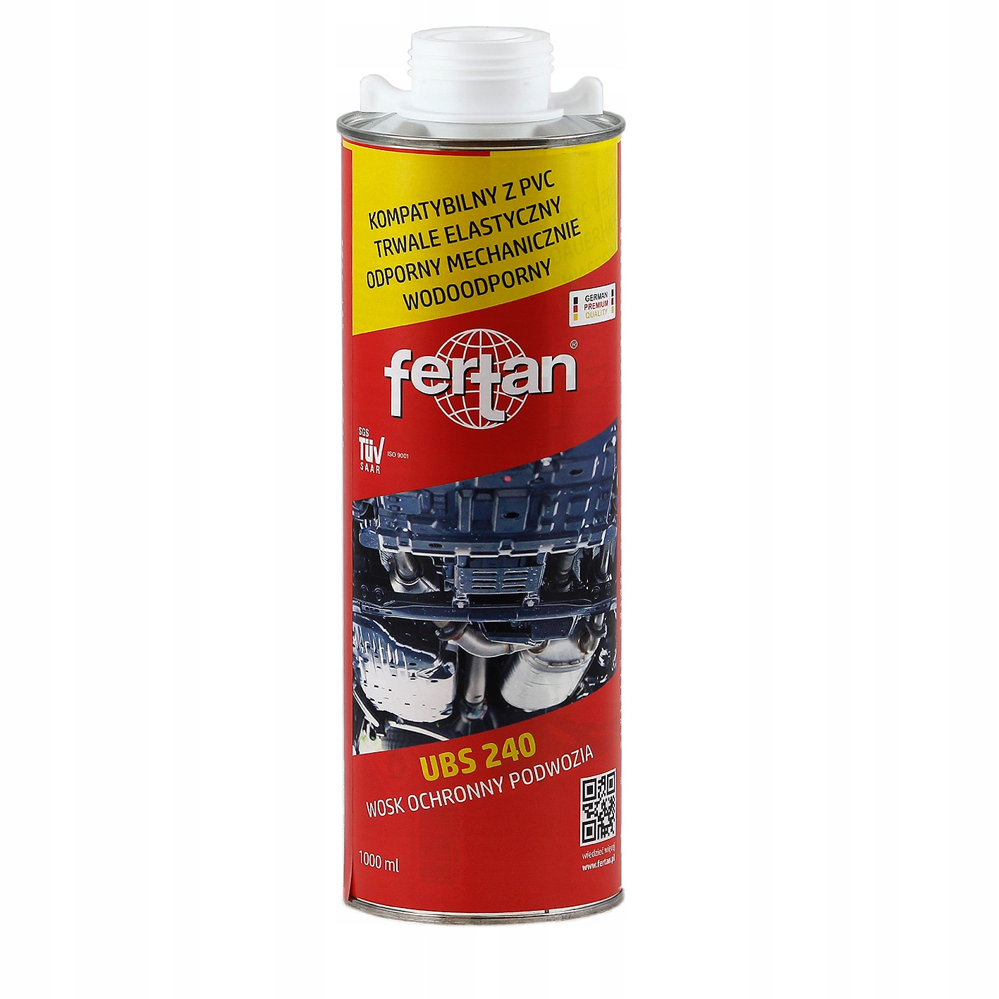 Fertan UBS240 wosk do ochrony podwozia 1000 ml