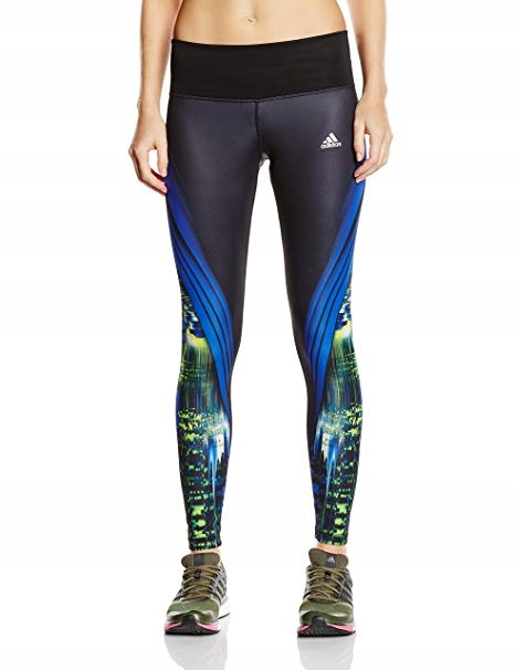 Damskie Legginsy do biegania Adidas Multikolor L