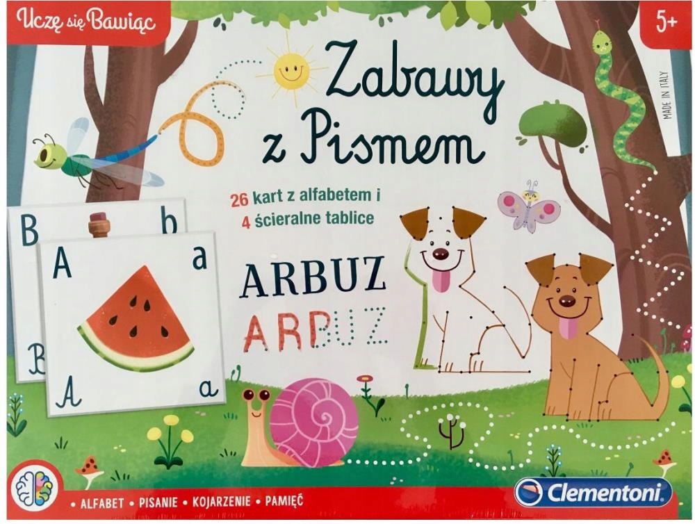 UCZĘ SIĘ BAWIĄC. ZABAWY Z PISMEM UCZĘ SIĘ BAWIĄC