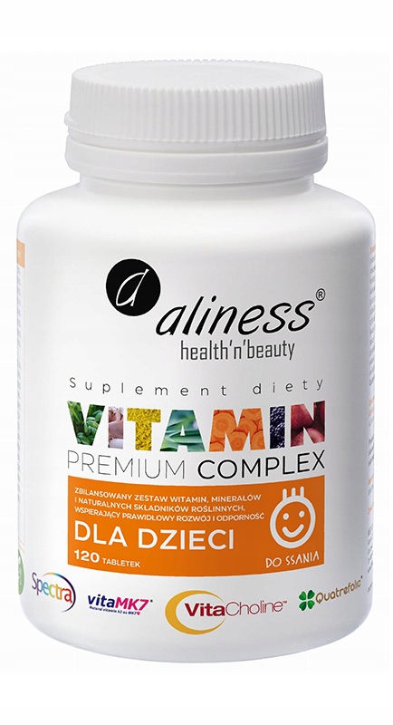 ALINESS PREMIUM VIT.COMPLEX DLA DZIECI-120tabl