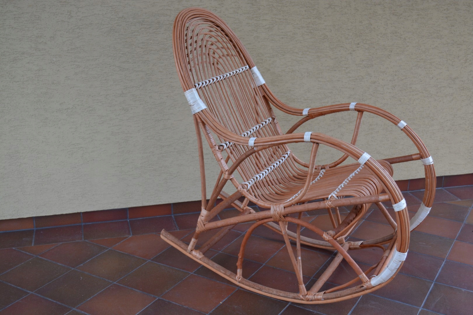 FOTEL BUJANY Z WIKLINY BUJAK + PODUSZKA (PRODUCENT) Marka inna