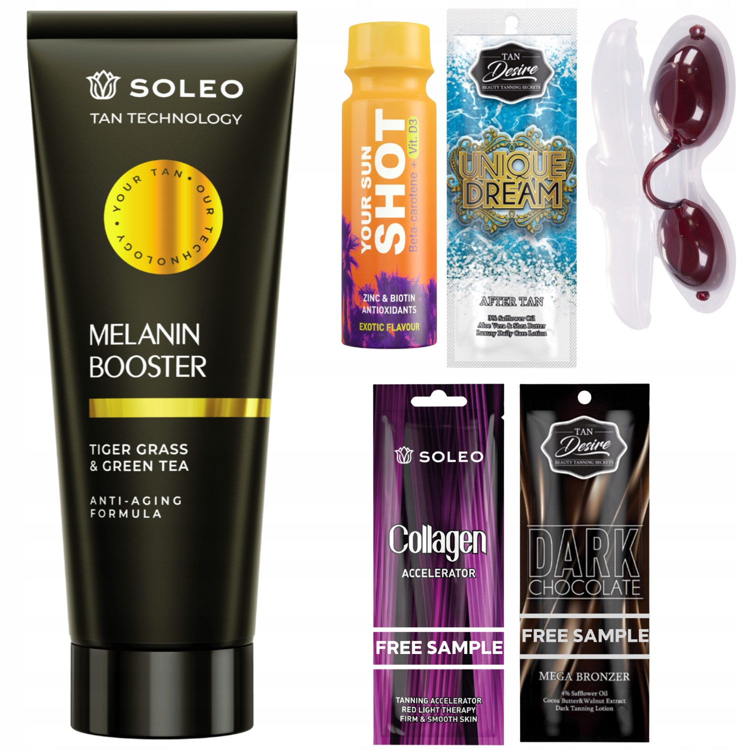 Soleo Tan Technology Melanin Booster Urychlovač Opalování 200 Ml