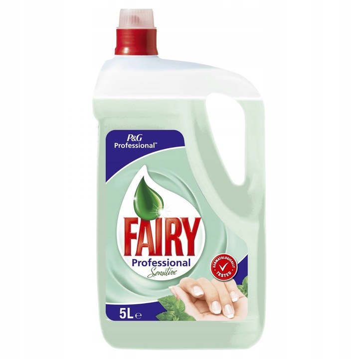 Levně Fairy tekutý prostředek na mytí nádobí Sensitive 5 L