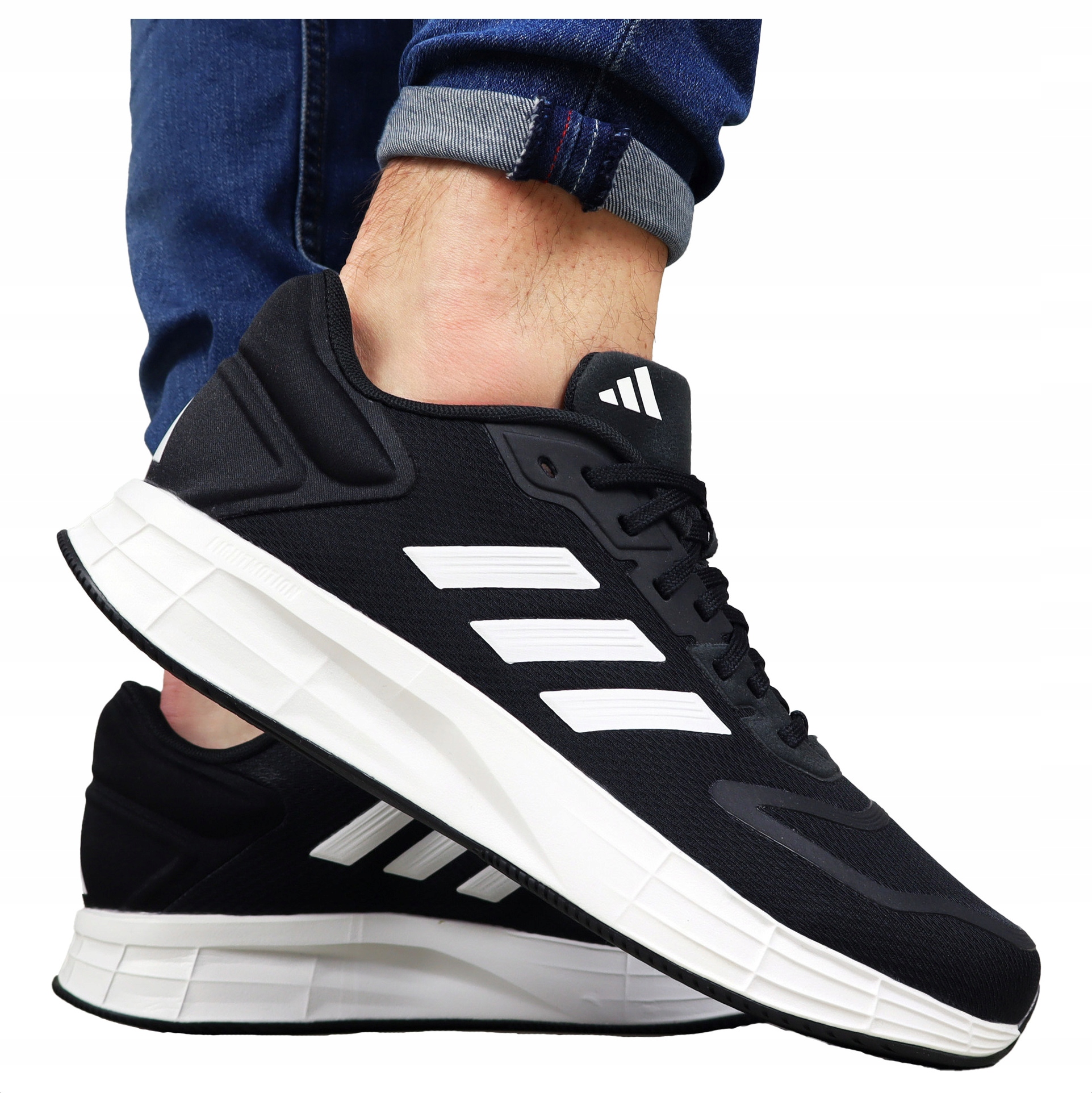Adidas pánské běžecké boty Černé sportovní tréninkové Pohodlné do práce
