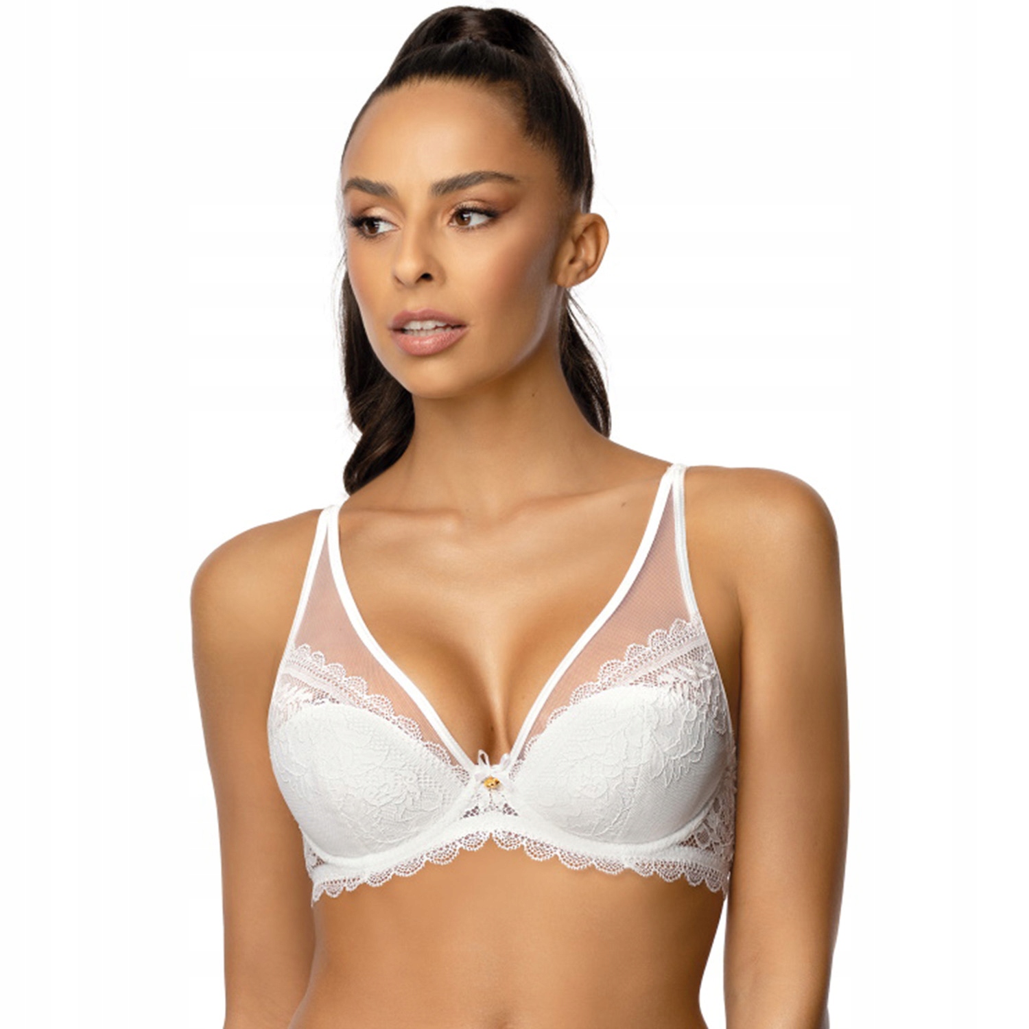 Mat 0198/11 Estelle bílá Push-up podprsenka 80A