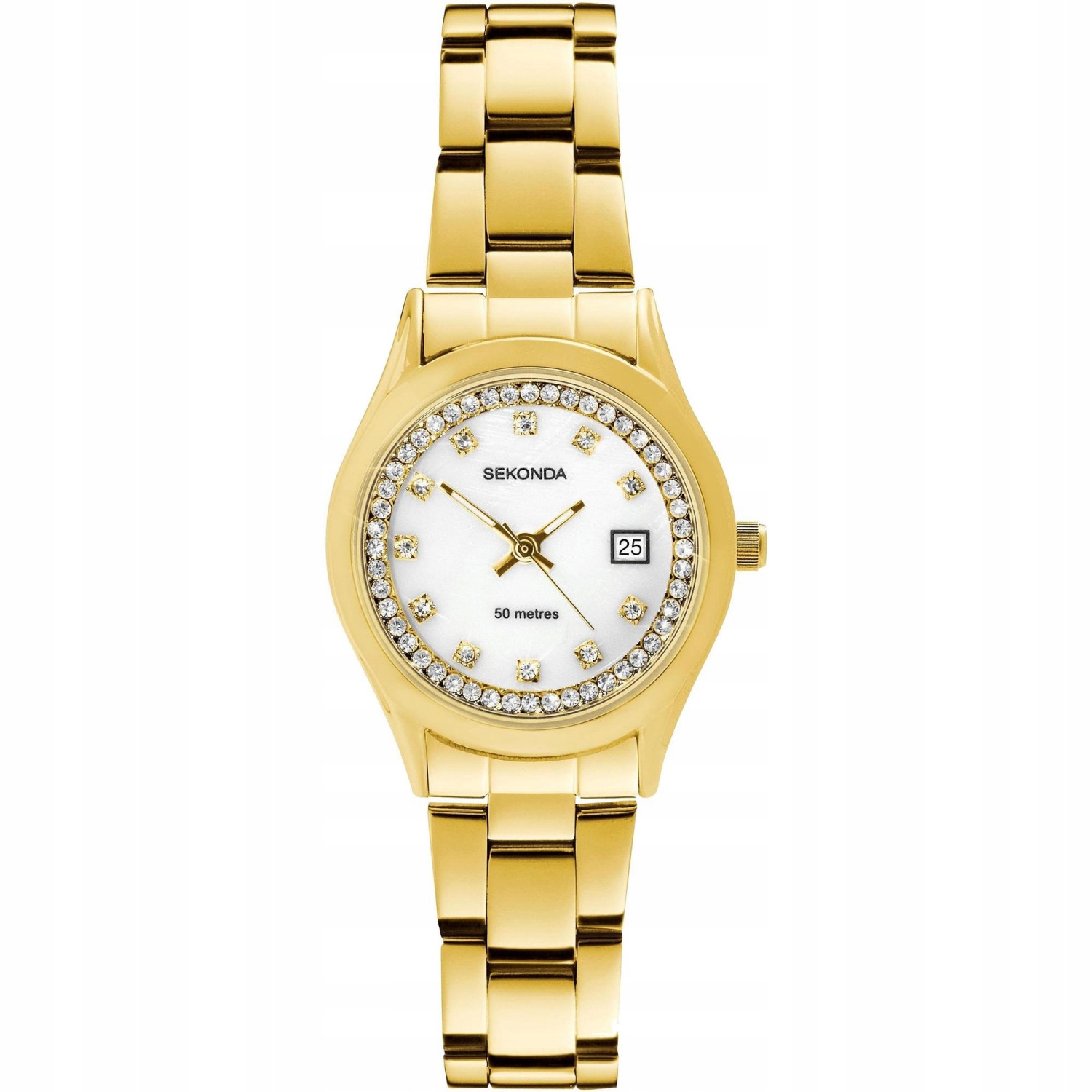 Dámské hodinky Sekonda 40716, Zirkony , zlato