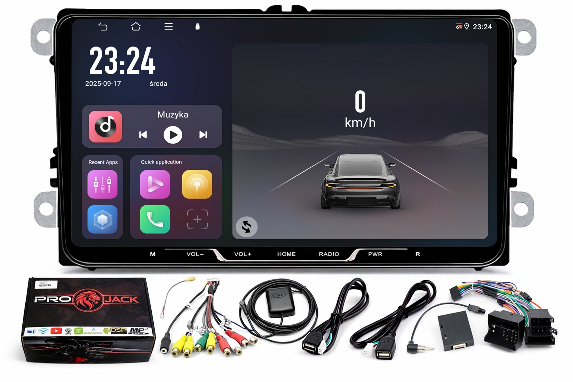 Rádio Navigácia Gps Android Vw Scirocco 2008-2017 Wifi Carplay 4/64GB
