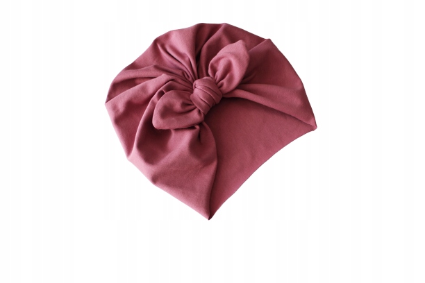 

Czapka turban Wrzos kokardka Lekki 50-52