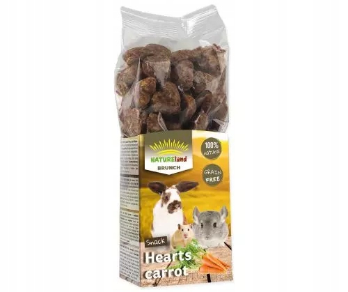 Nature Land Serca - przekąska dla gryzoni 150g