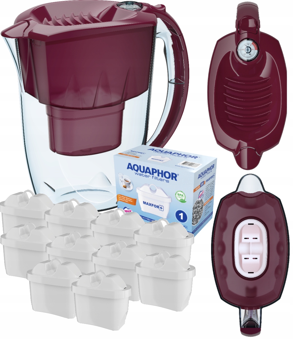 10 x Filtry Aquaphor Maxfor+ filtrační konvice Bonus