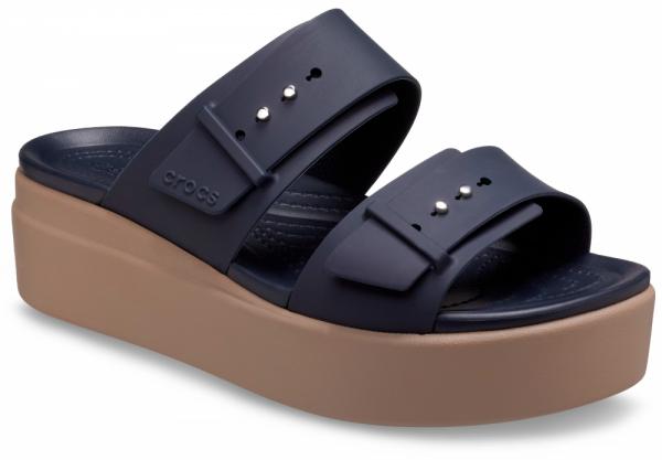 Dámské boty Sandály Platforma Crocs Brooklyn 207431 Low Wedge 38-39