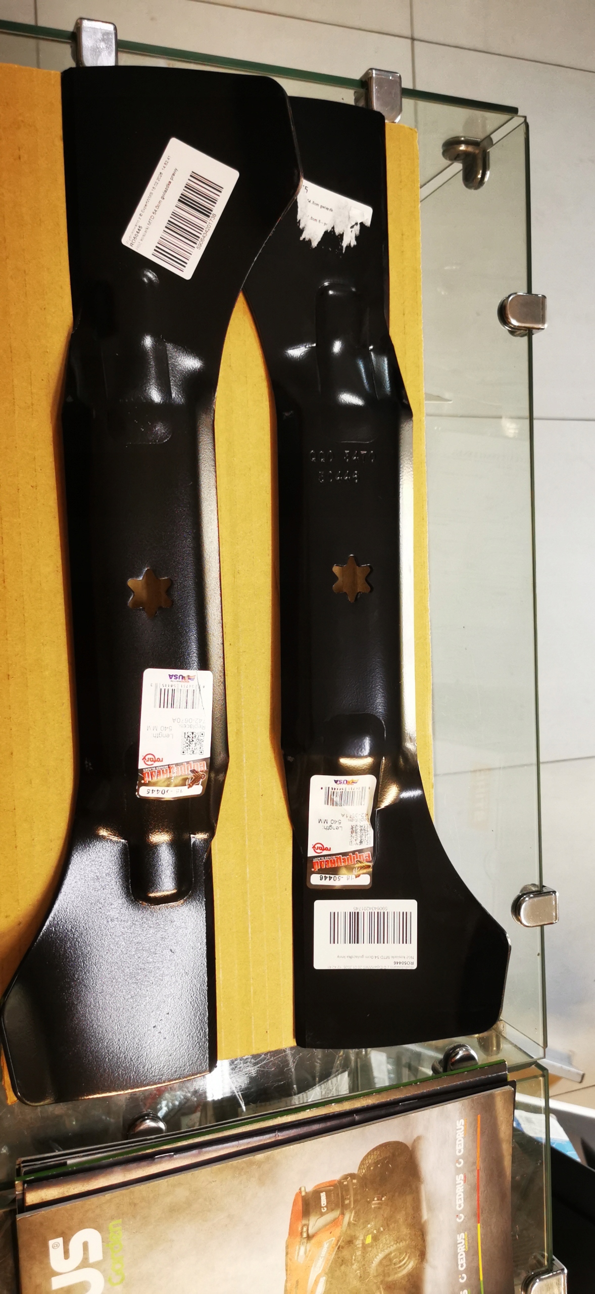 Komplet noży Cub Cadet LT3 PR105 oraz inne modele. Zamiennik Made In Usa