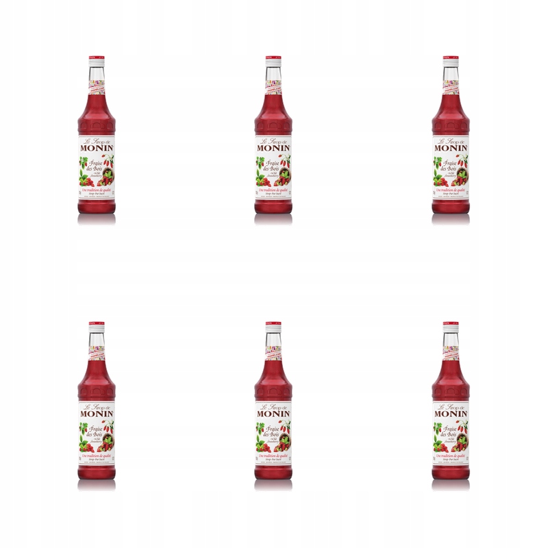 Monin Wild Strawberry sirup z lesních jahod 0,7 l X6