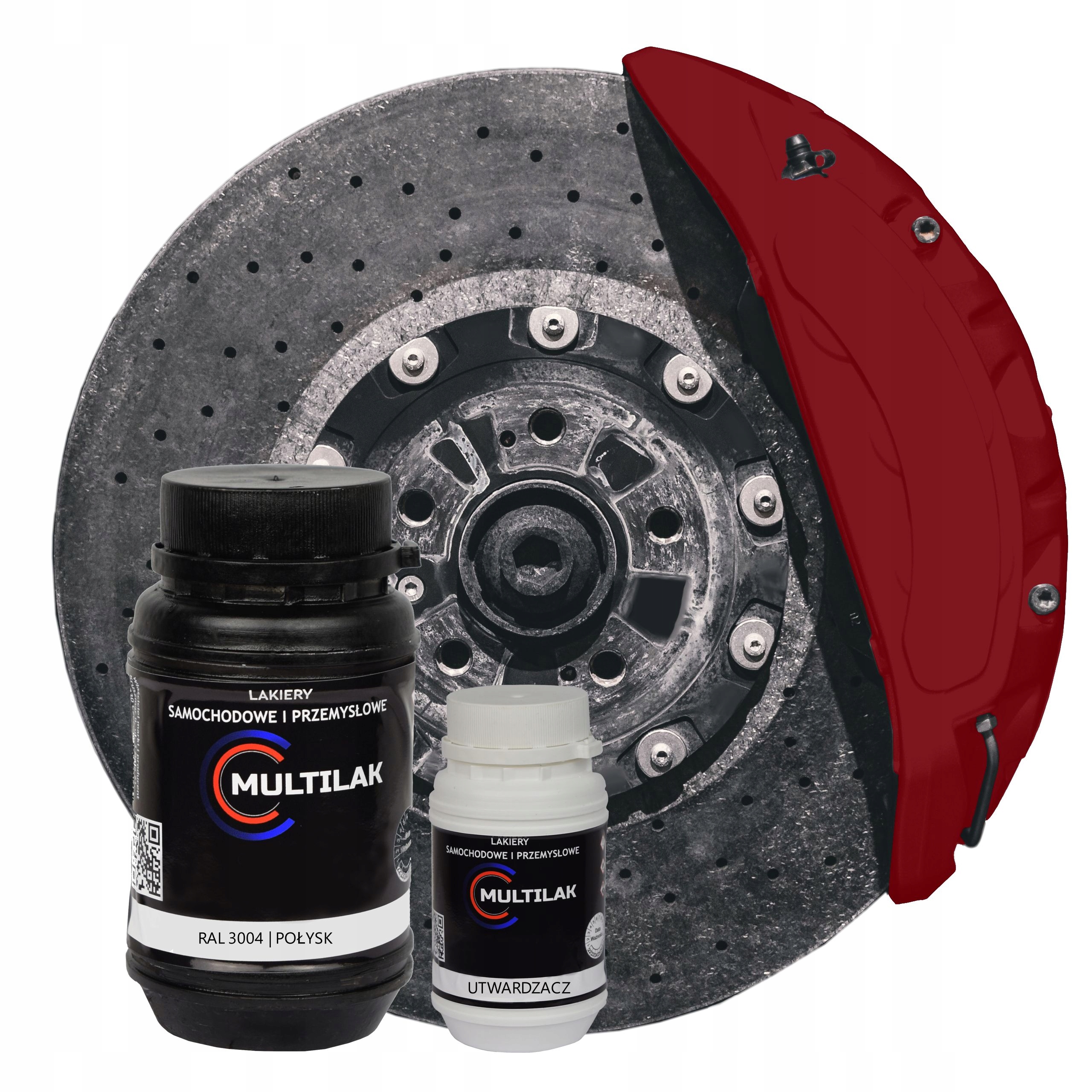 Lakier do zacisków hamulcowych Ral 3004 połysk