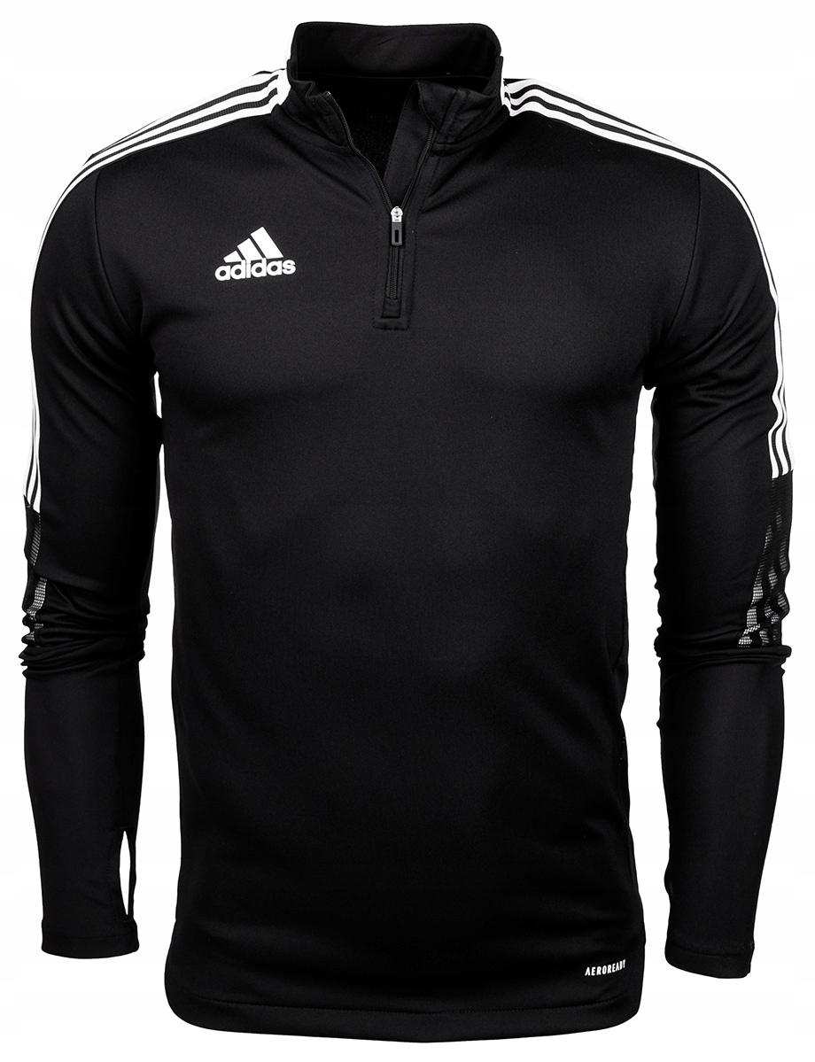 adidas Dětská mikina s rozepínacím zipem 1/4 Tiro 21, velikost 176