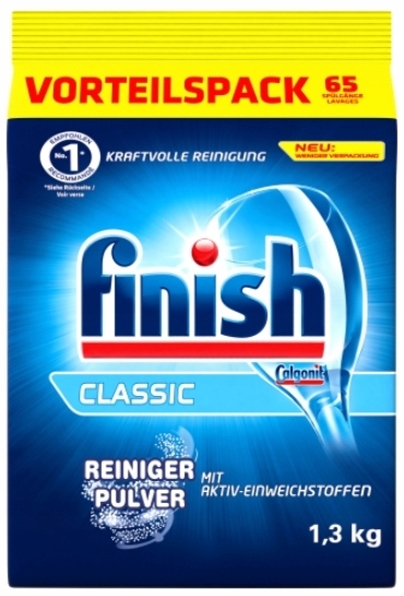 Finish Pulver Classic Proszek do Zmywarki 1,3 kg — 3