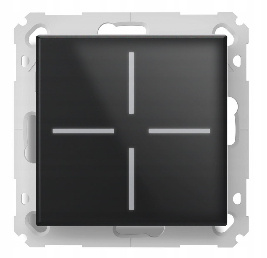 Homematic Ip Sklenený dotykový ovládač, čierny HmIP-WGS-A