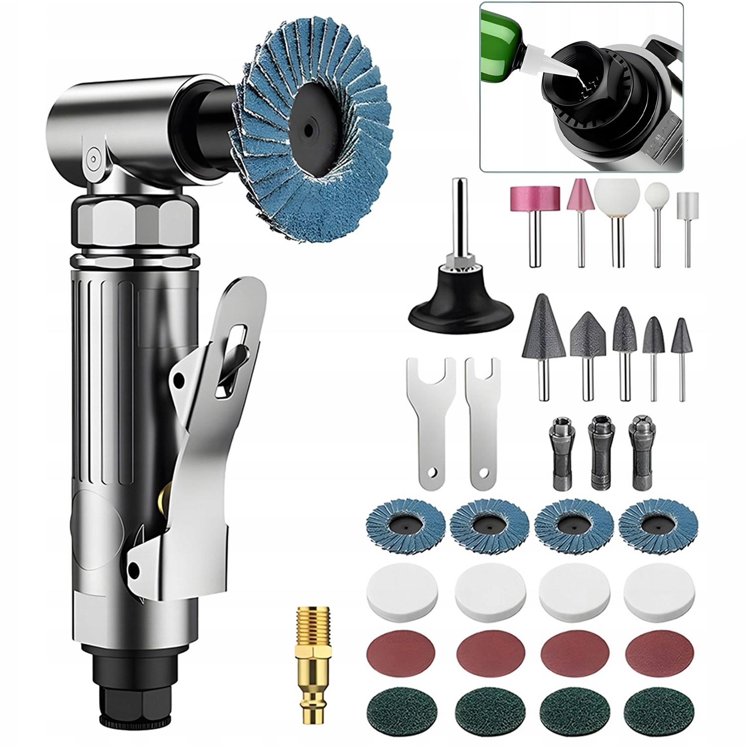 Přesná Mini Pneumatická Bruska Pro Řezání Leštění