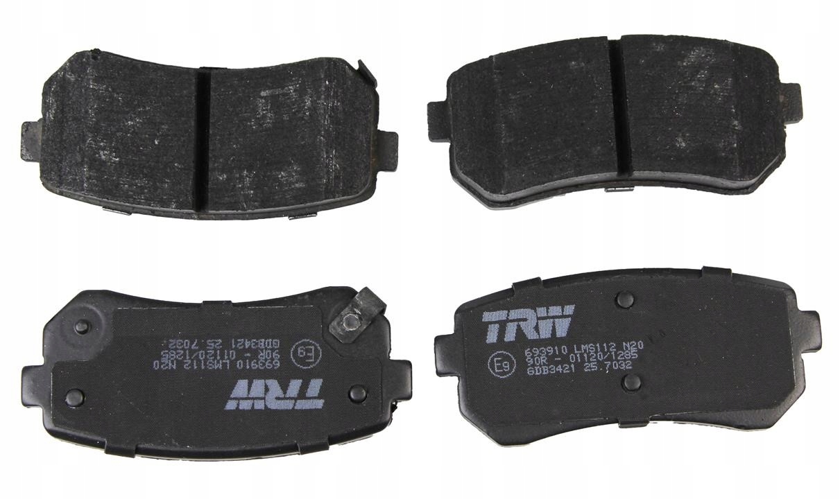 TRW klocki hamulcowe tył kpl. GDB3421