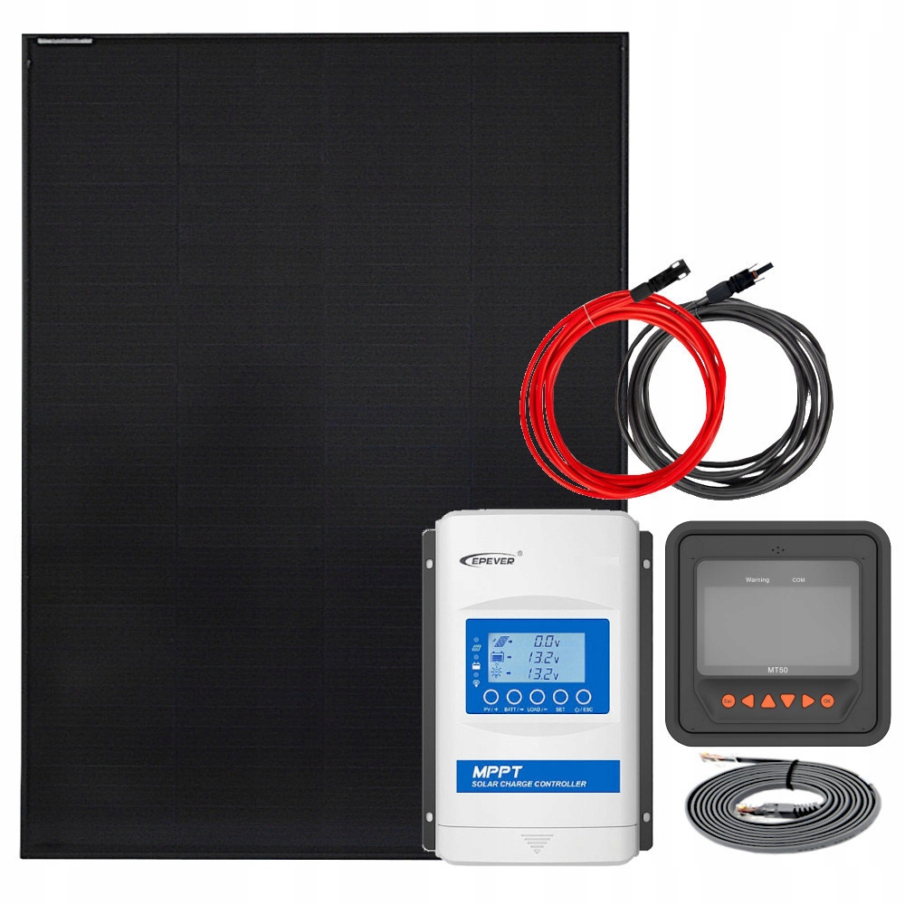 Panel Solarny Bateria Słoneczna 200W 12V Mppt MT50