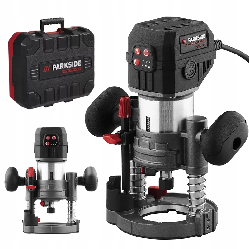 Frezarka Górnowrzecionowa Parkside Ppmf 710 W Wielofunkcyjna Walizka