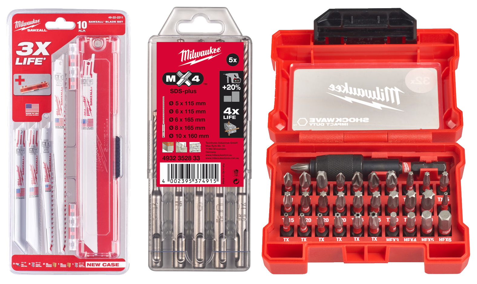 M18 PP8A Милуоки беспроводной набор инструментов