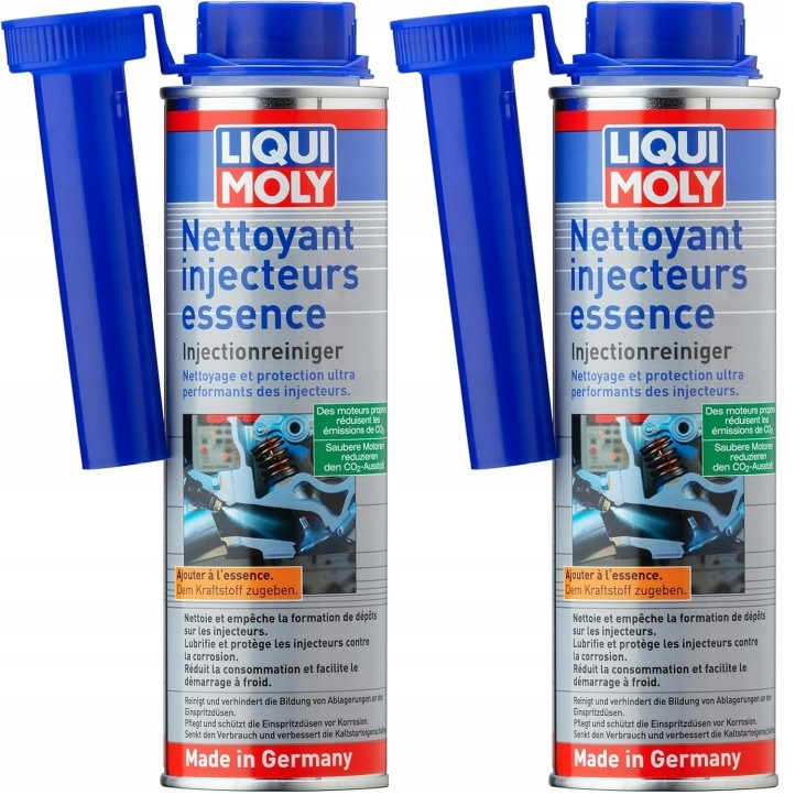 2x Liqui Moly Injection Reiniger Oczyszczacz Wtryskiwaczy Benzyna 300 ml