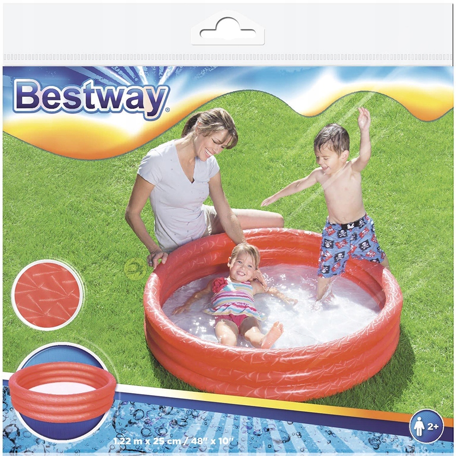 Bestway Basen dmuchany 122 x 25 cm