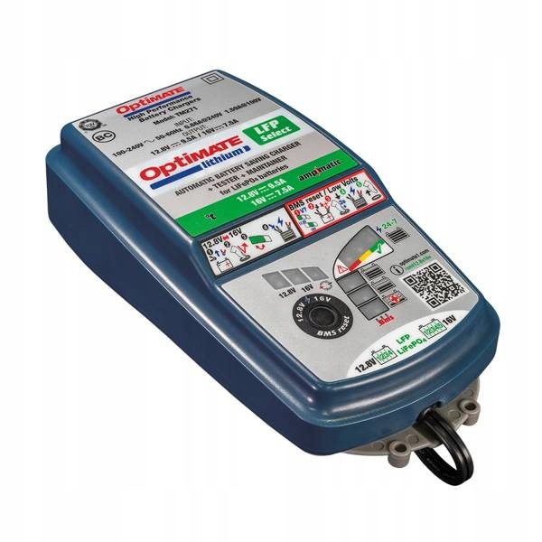 OPTIMATE ŁADOWARKA AKUMULATORÓW OPTIMATE LITHIUM LFP SELECT AMPMATIC 12.8V Marka OptiMate