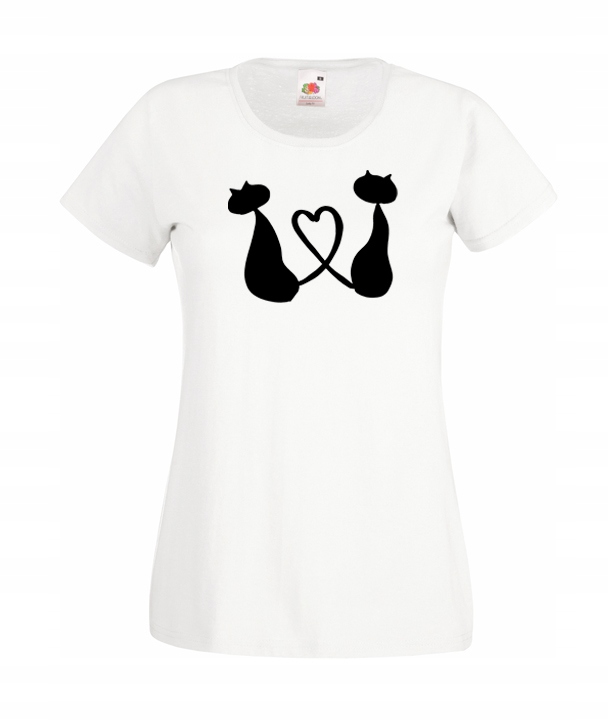 

XL Koszulka Damska Koty Soft Kitty Śmieszne Wzory